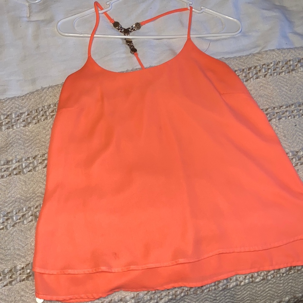 Orange/pink blouse